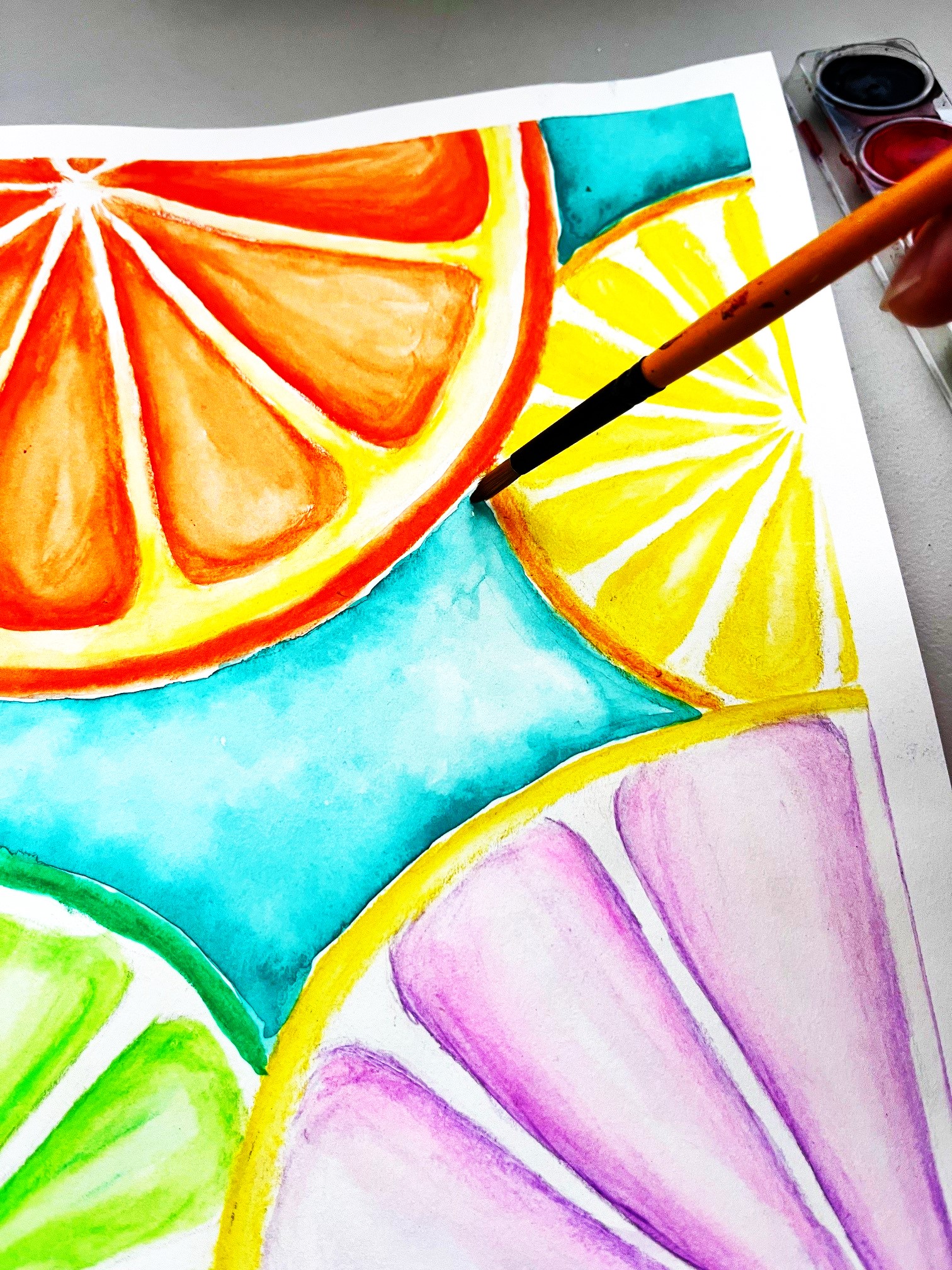 VIVID CREATIONS: Explore Watercolour! (Ages 6-9) - Image 2